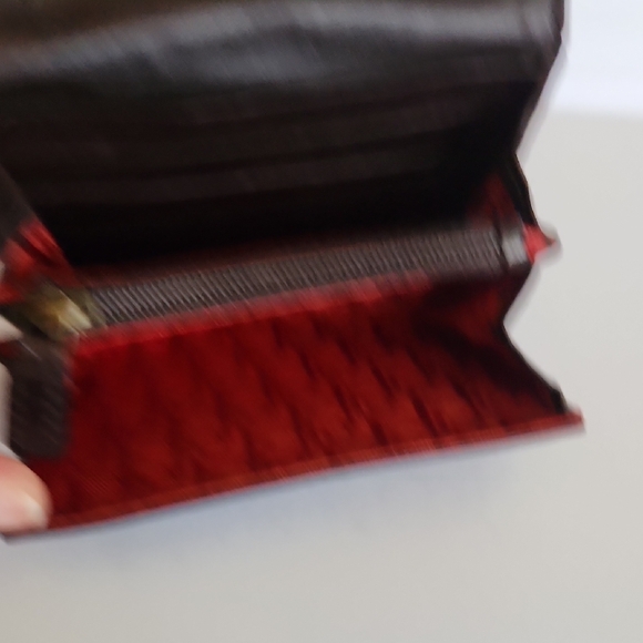 Dior Brown Carnage Quilted Wallet with Bronze Colored Accents - Picture 8 of 16